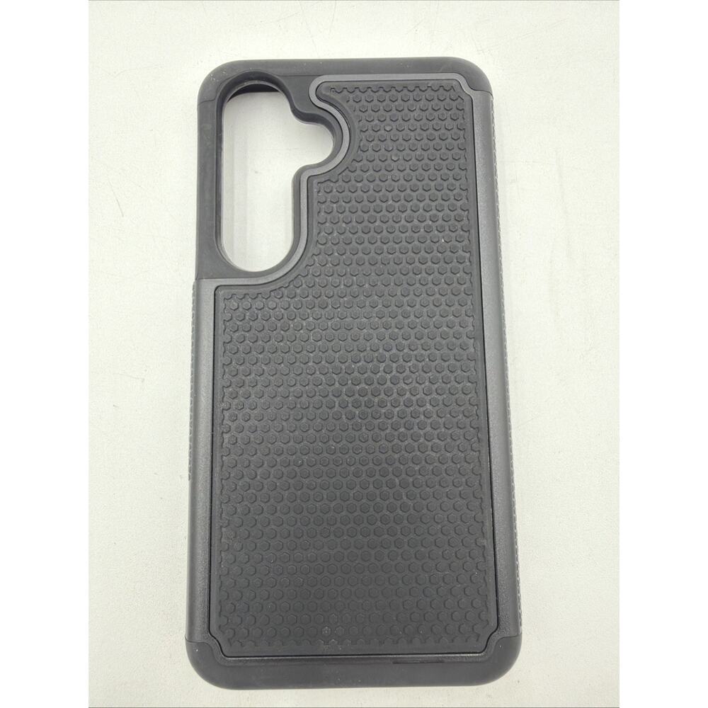 FNTCASE for Samsung Galaxy S24-FE Case: Dual Layer S24 FE, Black